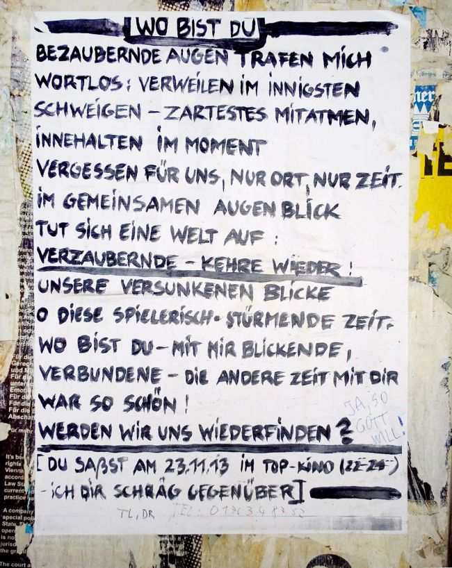 Lyrik Poem Streetart Berlin Mick Morley