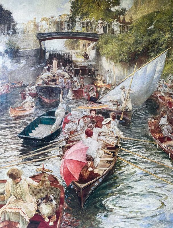 Mick Morley Thames England Boat Trip