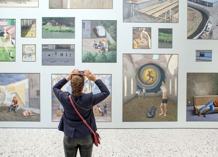 Künstlerische Fotografie fotografiert in Venedig mit Fokus auf Licht, Abstraktion, venezianischer Architektur, fotografiert von Mick Morley